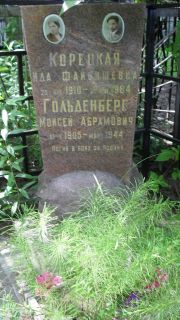 Гольденберг Моисей Абармович, Москва, Малаховское кладбище