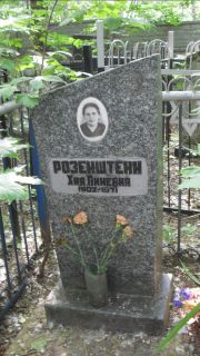 Розенштейн Хая Пиневна, Москва, Малаховское кладбище