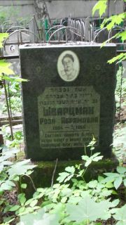 Шварцман Роза Абрамовна, Москва, Малаховское кладбище