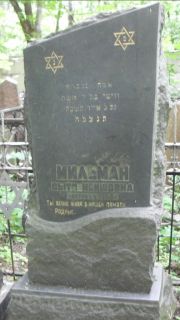 Мильман Выти Мойшовна, Москва, Малаховское кладбище