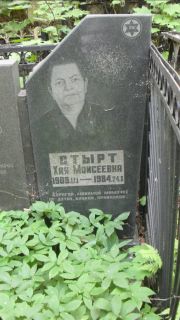 Стырт Хая Мосиеевна, Москва, Малаховское кладбище