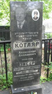 Котляр Александр Давидович, Москва, Малаховское кладбище