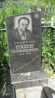 Шейнин Ефим Борисович, Москва, Малаховское кладбище