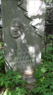 Либов Соломон Израилевич, Москва, Малаховское кладбище