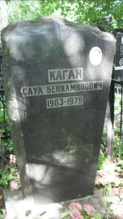 Каган Саул Бениаминович, Москва, Малаховское кладбище