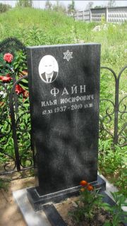 Файн Илья Иосифович, Москва, Малаховское кладбище