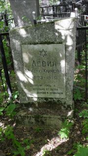 Левин Мордух Хаимович, Москва, Малаховское кладбище