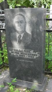 Бранделис Исаак Моисеевич, Москва, Малаховское кладбище