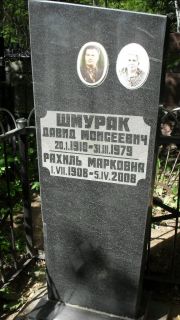 Шмурак Давид Моисеевич, Москва, Малаховское кладбище