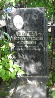 Магид Мордух Меерович, Москва, Малаховское кладбище