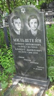 Мильштейн Данило Абрамович, Москва, Малаховское кладбище