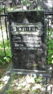 Кушер Борис Григорьевич, Москва, Малаховское кладбище