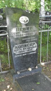 Левин Ефим Моисеевич, Москва, Малаховское кладбище