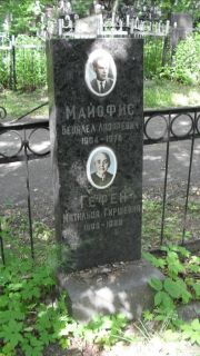 Гефен Матильда Гиршевна, Москва, Малаховское кладбище