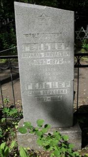 Гельцер Саша Берковна, Москва, Малаховское кладбище