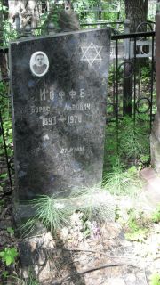 Иоффе Борис Львович, Москва, Малаховское кладбище