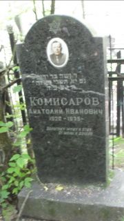 Комисаров Анатолий Иванович, Москва, Малаховское кладбище