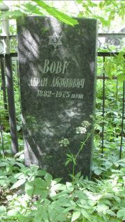 Вовк Абрам Айзикович, Москва, Малаховское кладбище