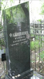 Файвисович Израиль Яковлевич, Москва, Малаховское кладбище