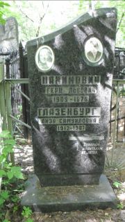 Глазенбург Лиза Самуиловна, Москва, Малаховское кладбище