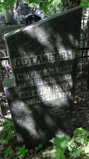 Дотлибов Михаил Львович, Москва, Малаховское кладбище