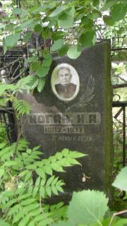 Коган Н. А., Москва, Малаховское кладбище