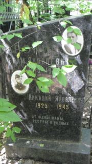 Аронин Абрам Яковлевич, Москва, Малаховское кладбище