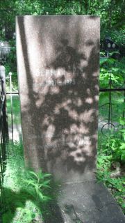 Верман Р. Я., Москва, Малаховское кладбище