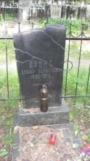 Аронс Эсфир Борисовна, Москва, Малаховское кладбище