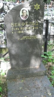 Бенфельд Сура Иосифовна, Москва, Малаховское кладбище