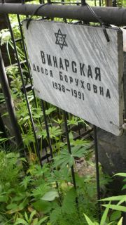 Винарская Двося Борухвна, Москва, Малаховское кладбище