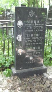 Липин Ефим Исакович, Москва, Малаховское кладбище