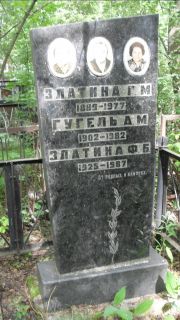 Златина Ф. Б., Москва, Малаховское кладбище