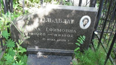 Гольдблат Роза Ефимовна