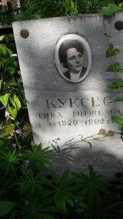 Кукес Рива Гиршевна, Москва, Малаховское кладбище