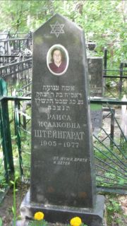 Штейнгардт Раиса Исааковна, Москва, Малаховское кладбище