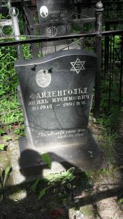 Файденгольд Эмиль Нусимовна, Москва, Малаховское кладбище