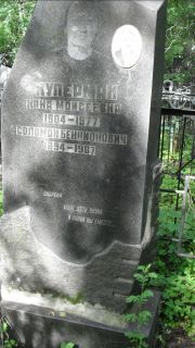 Куперман Соломон Бенционович, Москва, Малаховское кладбище