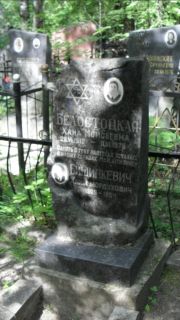 Белостоцкая Хана Моисеевна, Москва, Малаховское кладбище