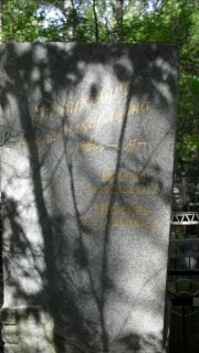 Жерновская Фрума Шулимовна, Москва, Малаховское кладбище