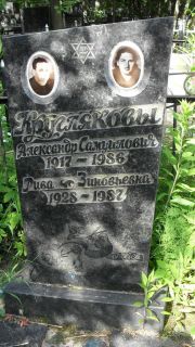 Круглякова Рива Зиновьевна, Москва, Малаховское кладбище