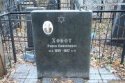 Хобот Рувим Самойлович, Москва, Малаховское кладбище