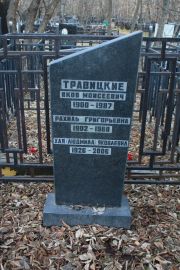 Травицкий Яков Моисеевич, Москва, Малаховское кладбище