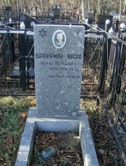 Бронфман-Иосад Молка Перецовна, Москва, Малаховское кладбище