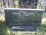 Басс Зинаида Иосифовна, Москва, Малаховское кладбище