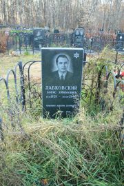 Лабковский Борис Ефимович, Москва, Малаховское кладбище