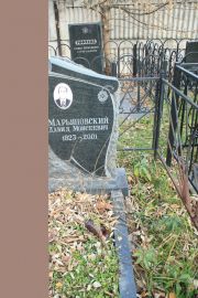 Марьяновский Давид Моисеевич, Москва, Малаховское кладбище
