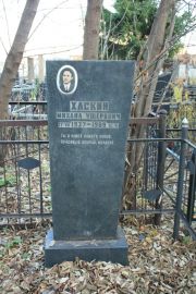 Хасин Михаил Ушерович, Москва, Малаховское кладбище