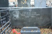 Грибов Петр Алекандрович, Москва, Малаховское кладбище