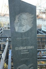 Файбисович Рахмаил Абрамович, Москва, Малаховское кладбище